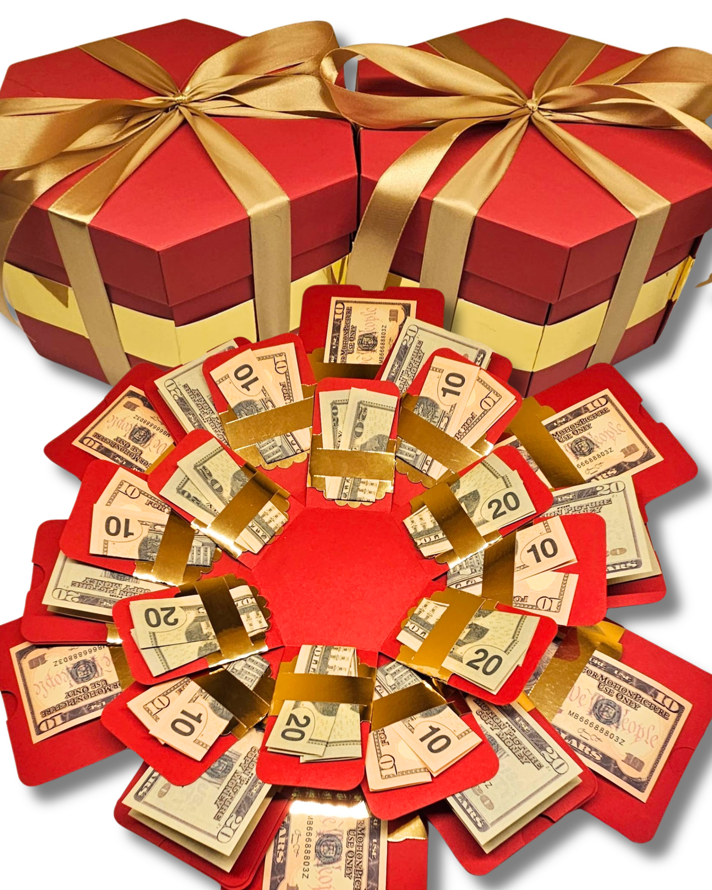 Experience the thrill of giving and receiving with our Explosion Money Gift Box!