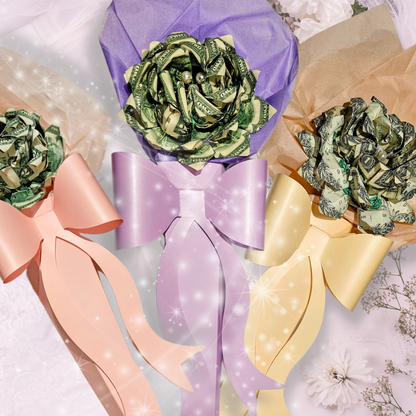 Long Stem Money Rose Blooms Eternal