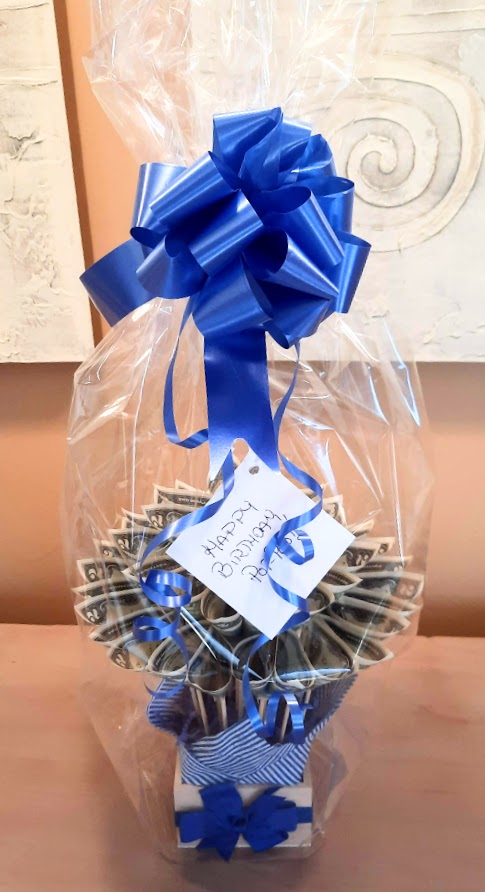 Lucky Cash Tree Real Money Gift by Spendable Arrangements