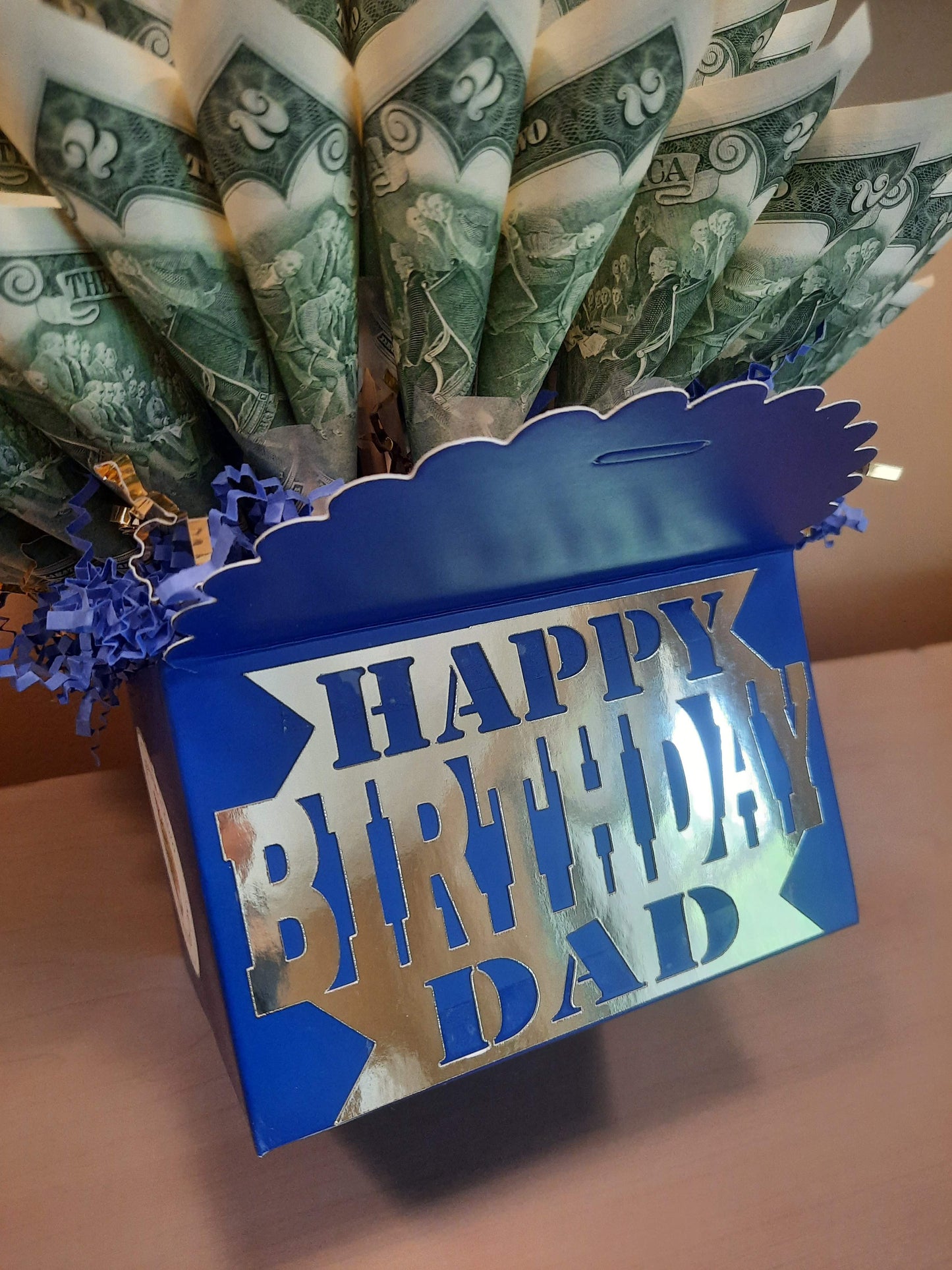 Personalized Birthday Money Bouquet With Name