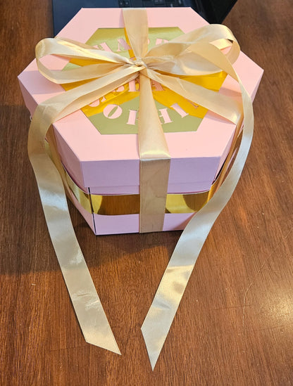 Pink Explosion Money Gift Box
