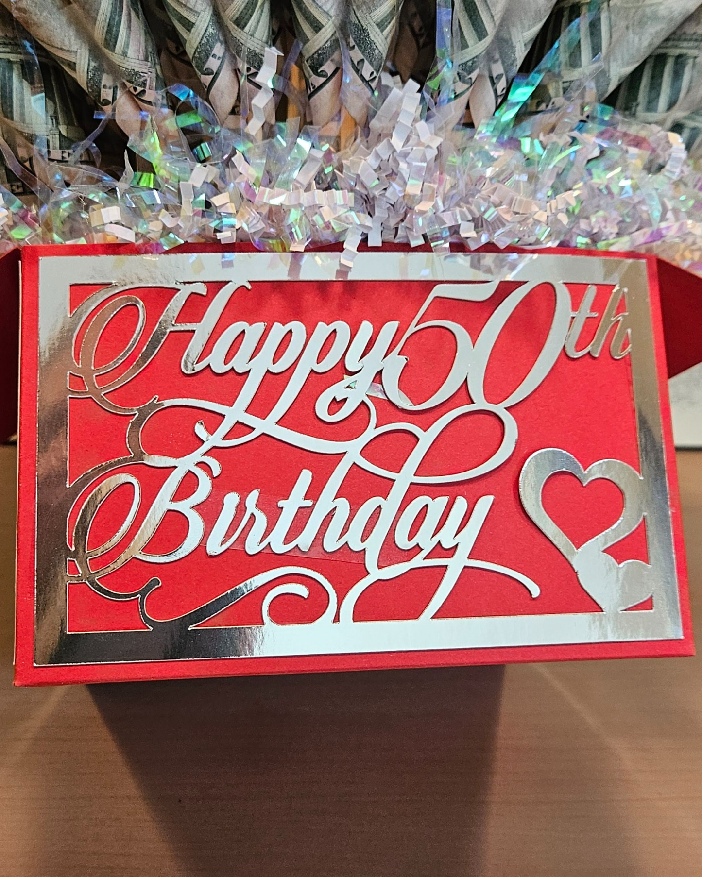 Birthday Money Bouquet With Age