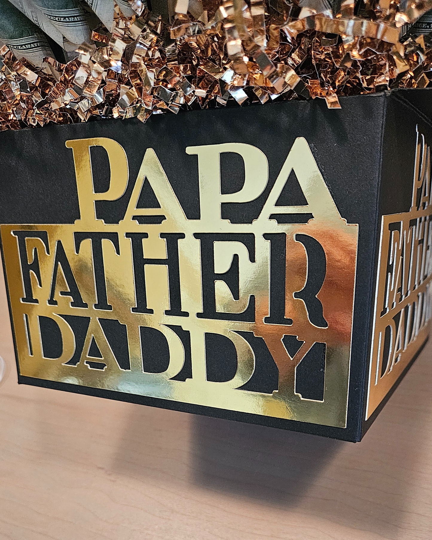 Father's Day Money Bouquet "Papa Father Daddy"