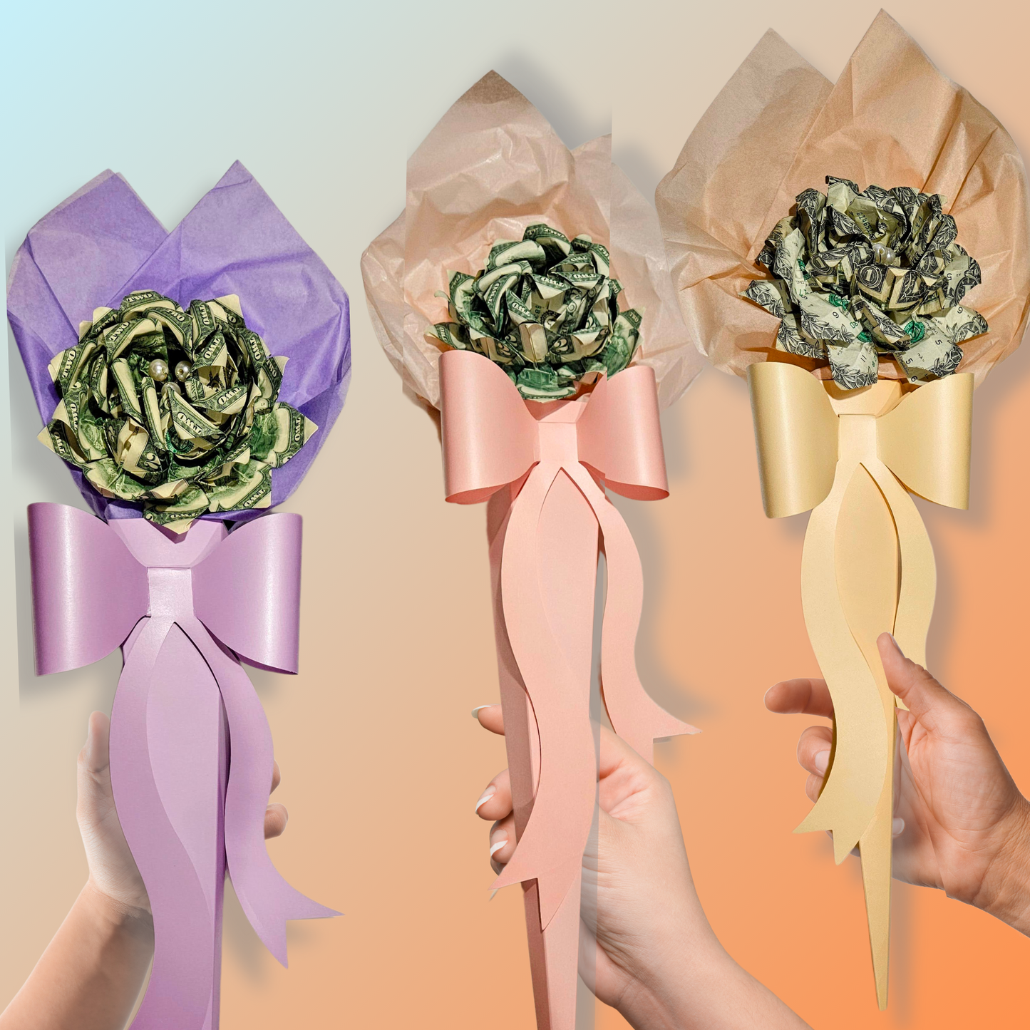 This Long Stem Money Rose Blooms Eternal