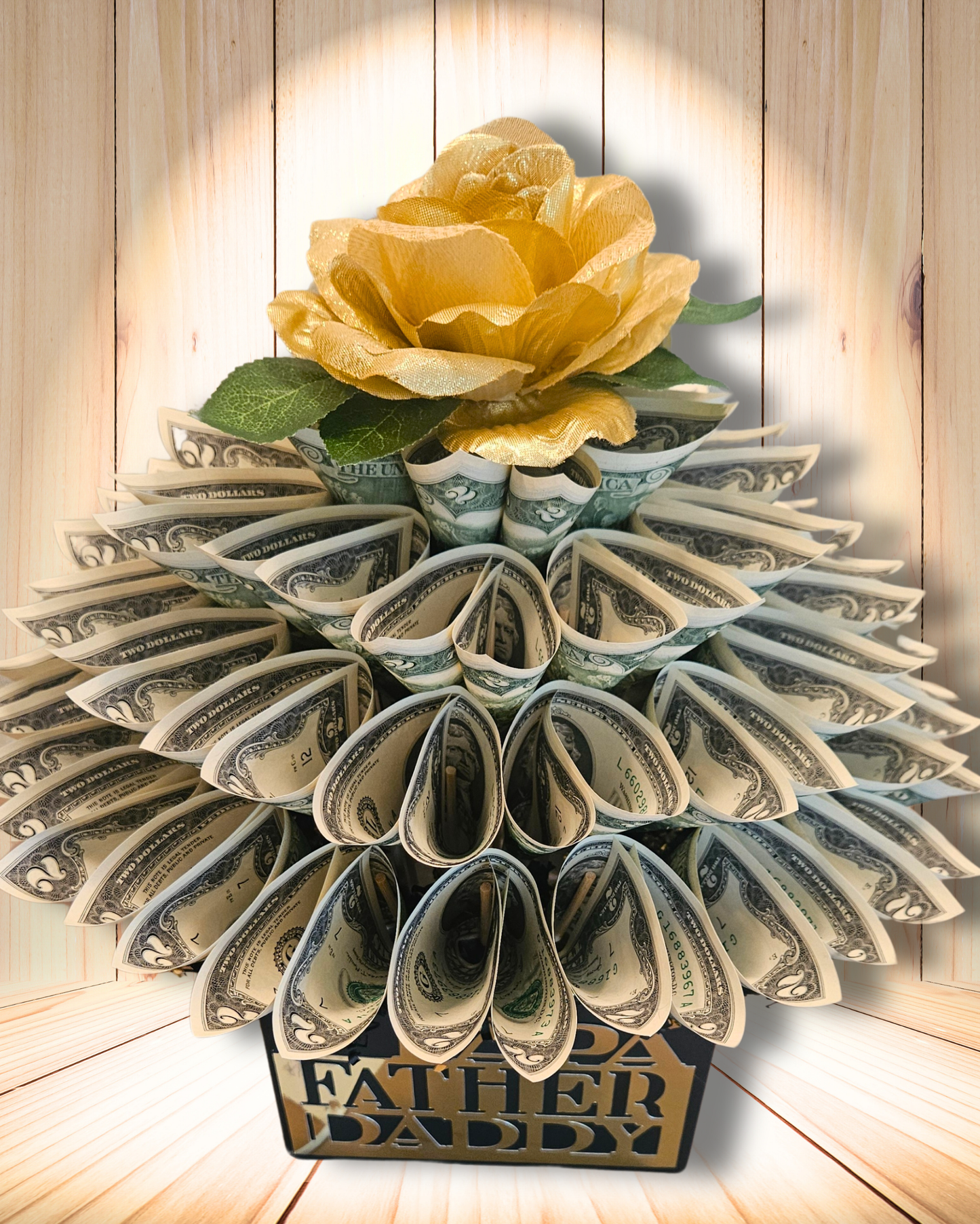 Father's Day Money Bouquet "Papa Father Daddy"