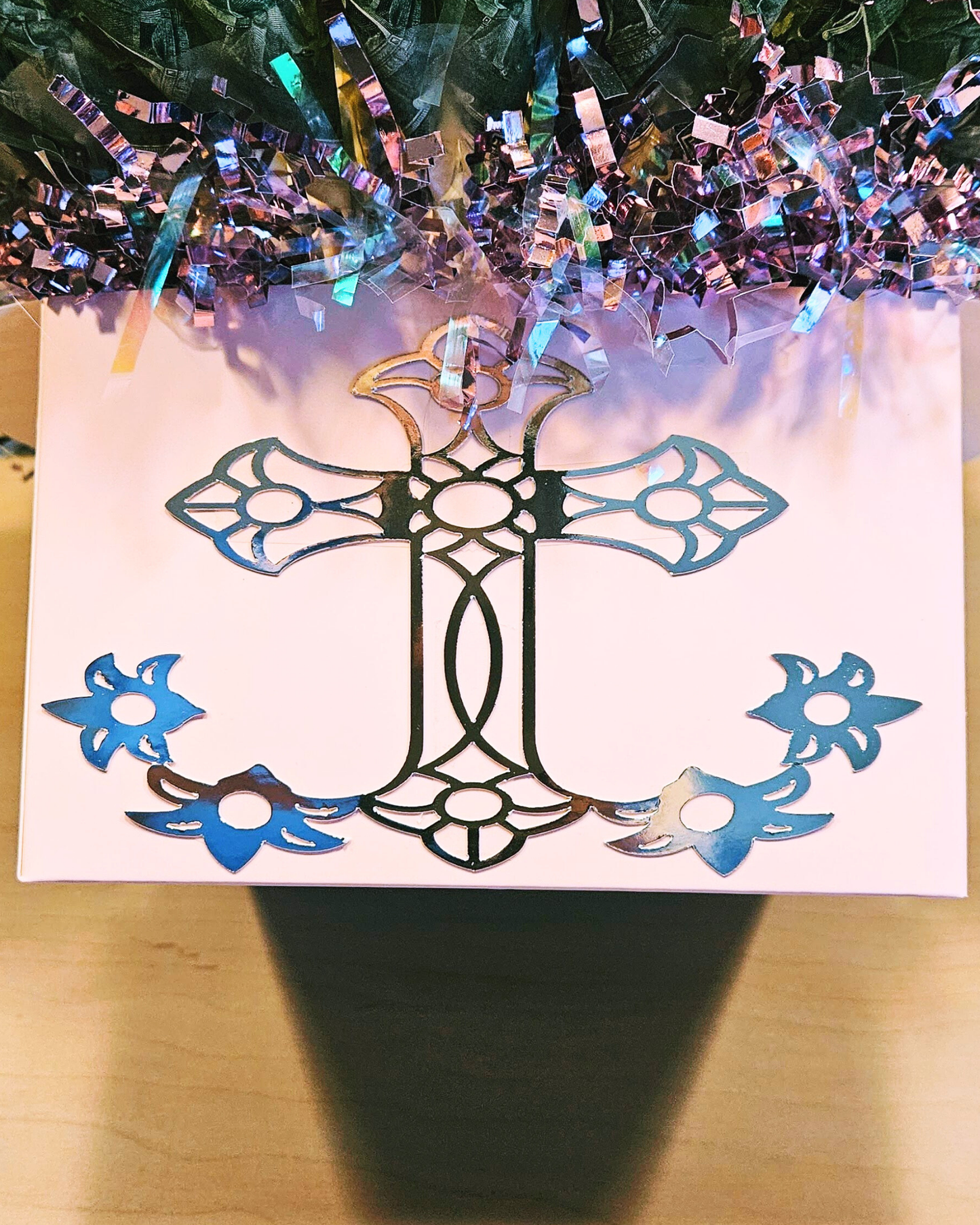 Elegant Cross Money Bouquet By Spendable Arrangements