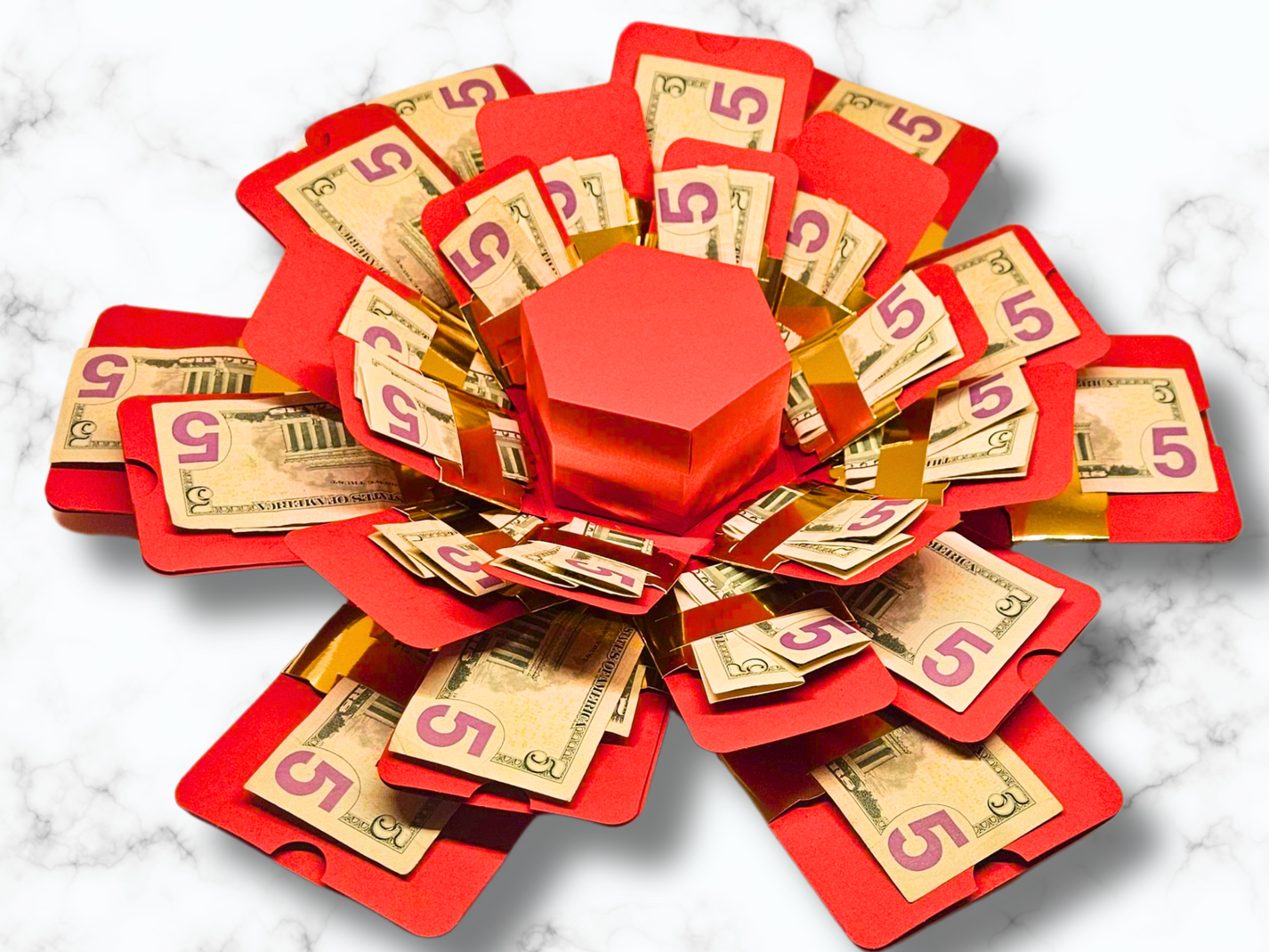Explosion Money Gift Box – Spendable Arrangements