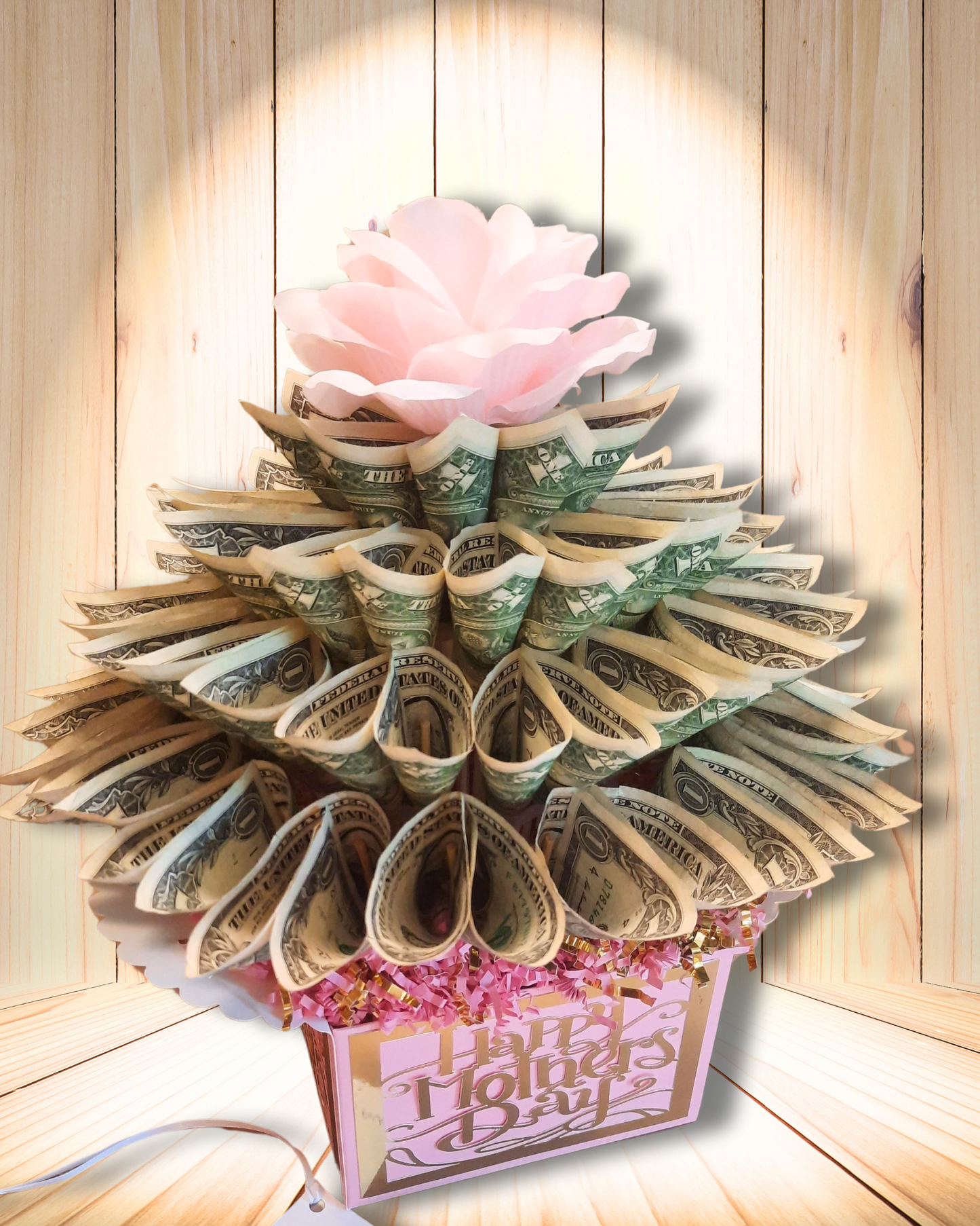 Celebrate Mom in a unique and heartfelt way with our Mother's Day Money Bouquet