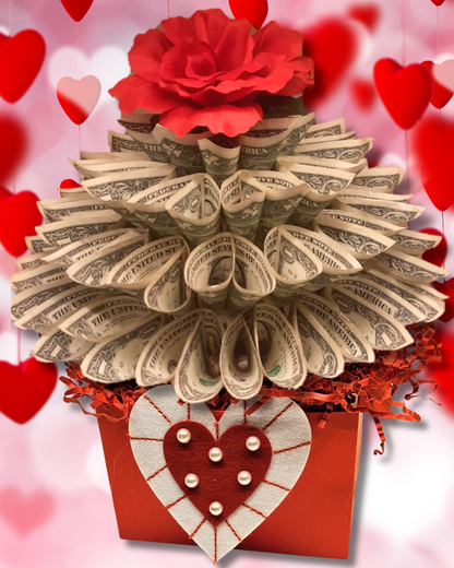 Valentine's Day Money Bouquet Gift for Him or Her