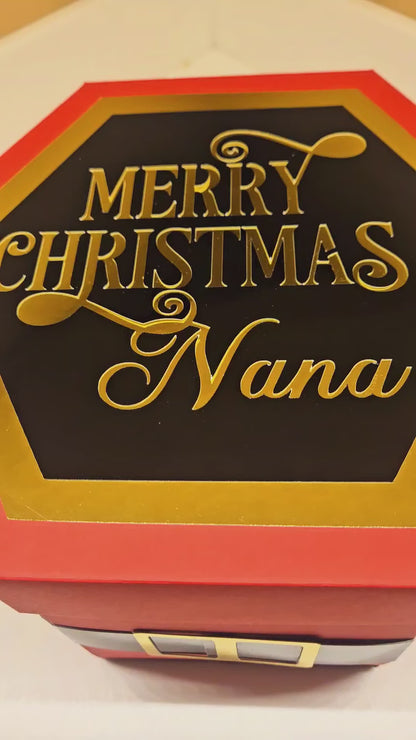 Santa Money Explosion Gift Box