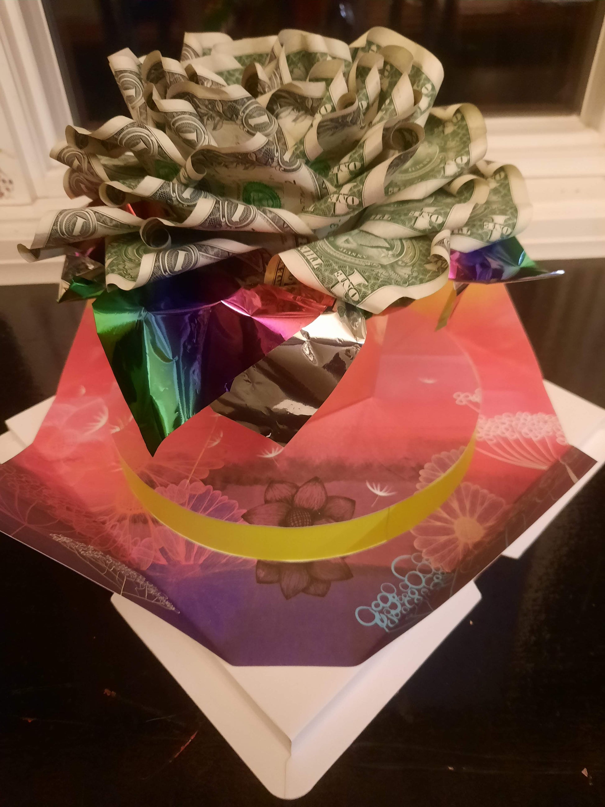 Huge Cash Rose by Spendable Arrangements