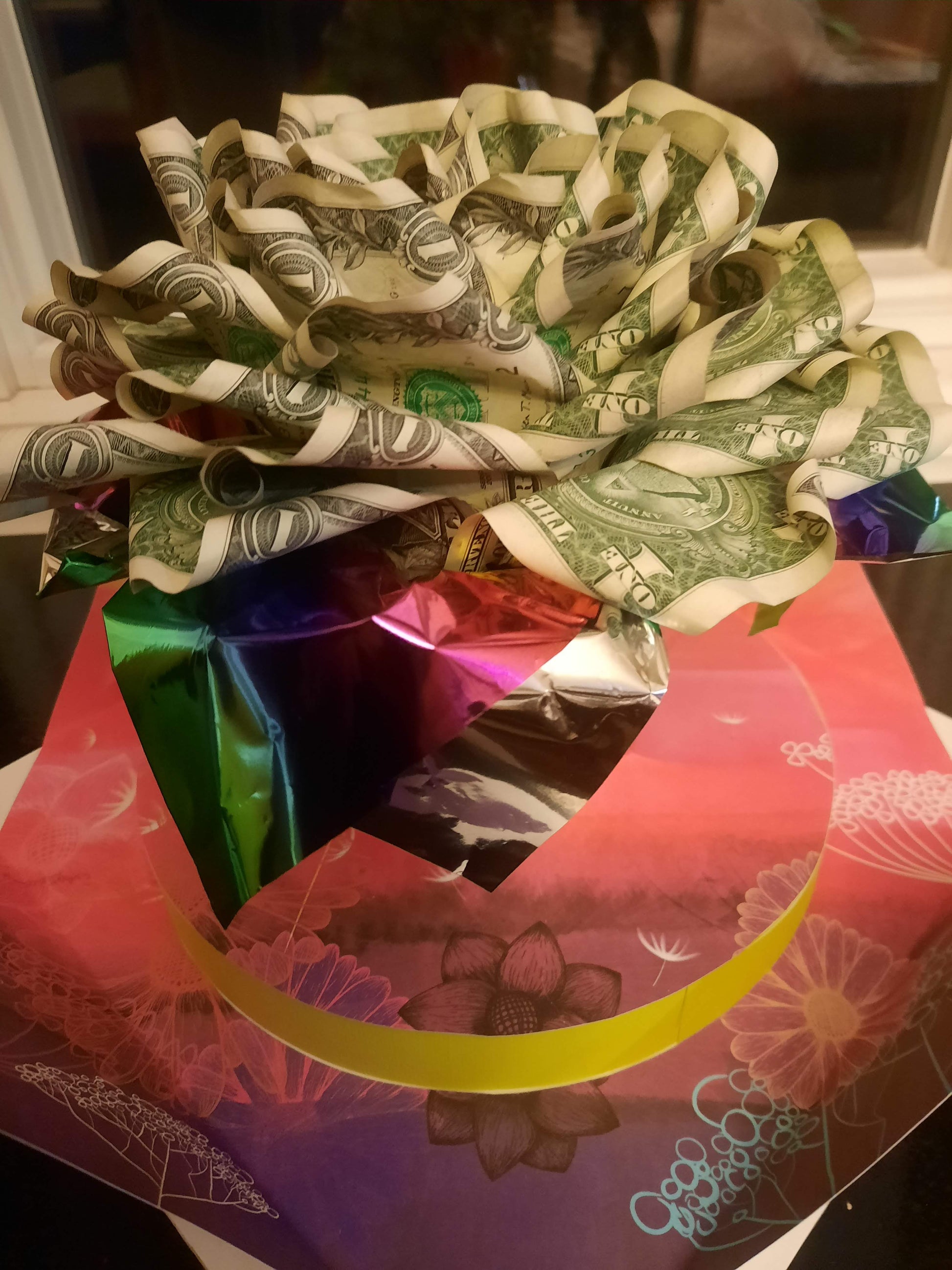 Huge Cash Rose by Spendable Arrangements