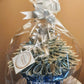 gift wrapped money bouquet