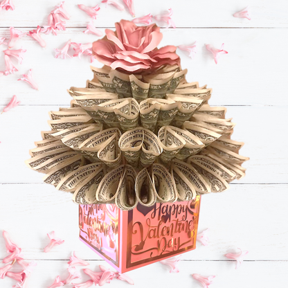 Valentine's Day Money Bouquet