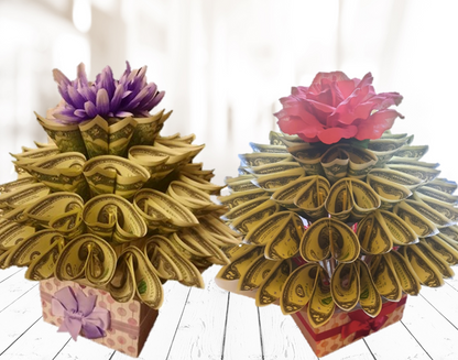 Real Money Bouquet for Birthday gift by Spendable Arrangements