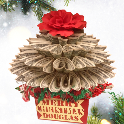 Merry Christmas Money Bouquet