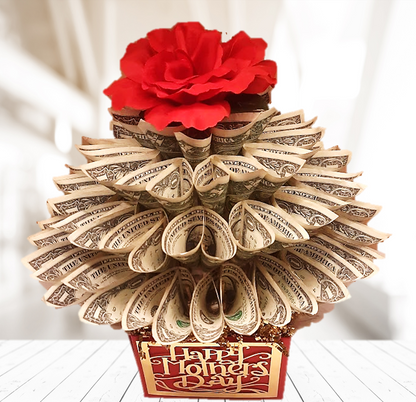 Money Bouquet Mother's Day by Spendable Arrangements - SpendableArrangements