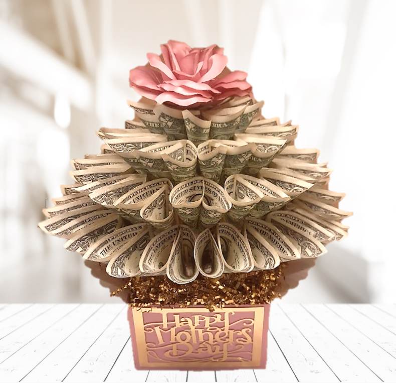 Money Bouquet Mother's Day by Spendable Arrangements - SpendableArrangements