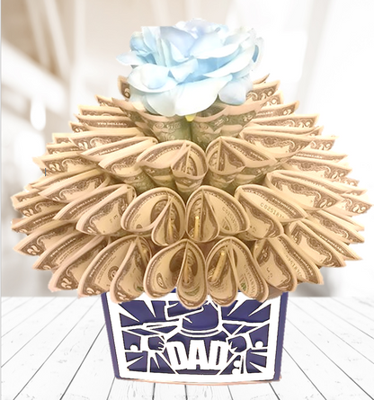 Super Hero Father's Day Real Money Bouquet - SpendableArrangements
