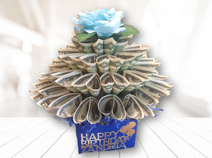 Birthday Money Bouquet Personalized With Name