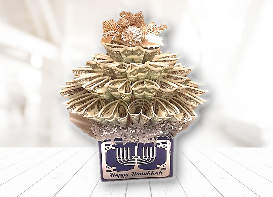 Hanukkah Money Bouquet by Spendable Arrangements