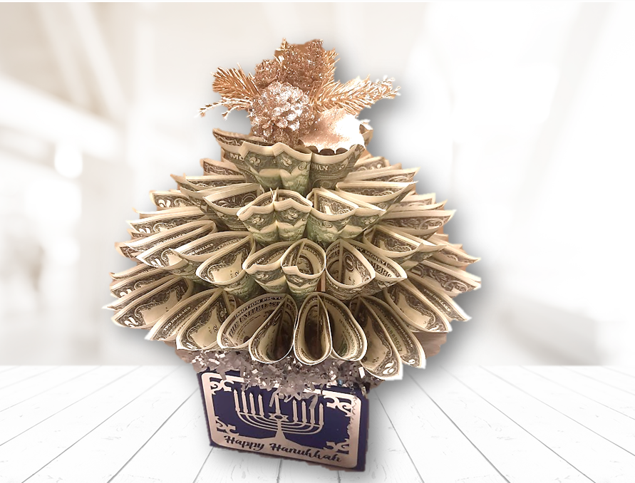 Hanukkah Money Bouquet by Spendable Arrangements