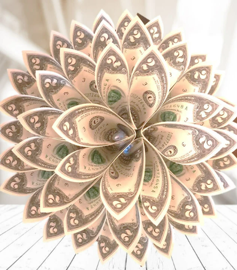 Lucky money tree by Spendable Arrangements