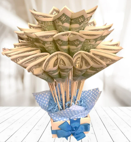 Lucky money tree by Spendable Arrangements